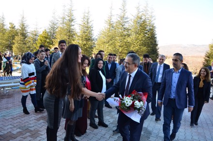 AYAY Bölümü Bahar Yarıyılı Akademik Açılış Dersini Sayın Rektörümüz Yaptı